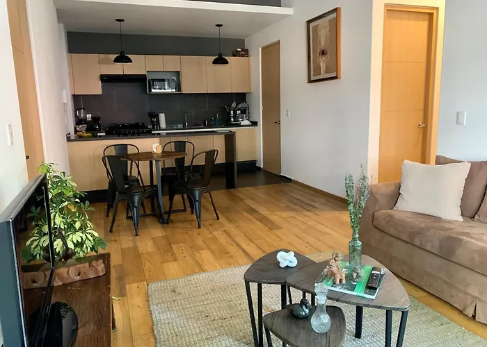 Apartment En La Colonia Roma Mexico City